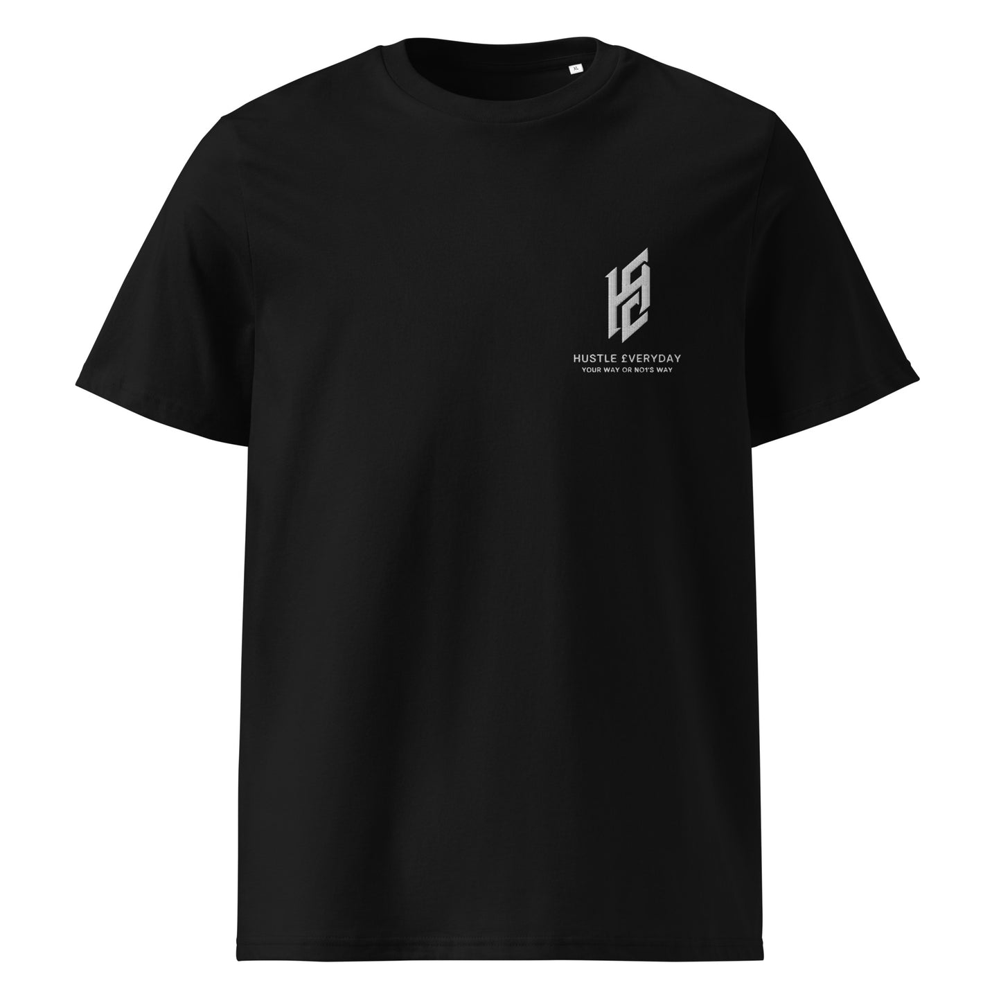 H.£ YOUR WAY OR NO1'S WAY EMBROIDERED TEE