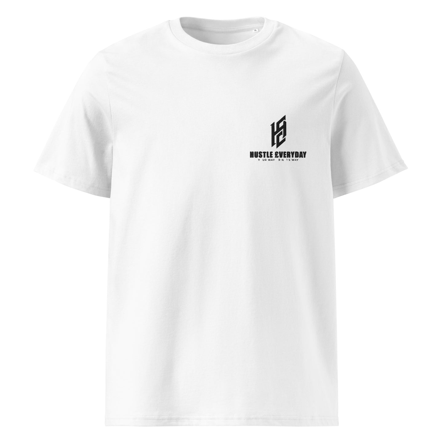 H.£ YOUR WAY OR NO1'S WAY EMBROIDERED TEE