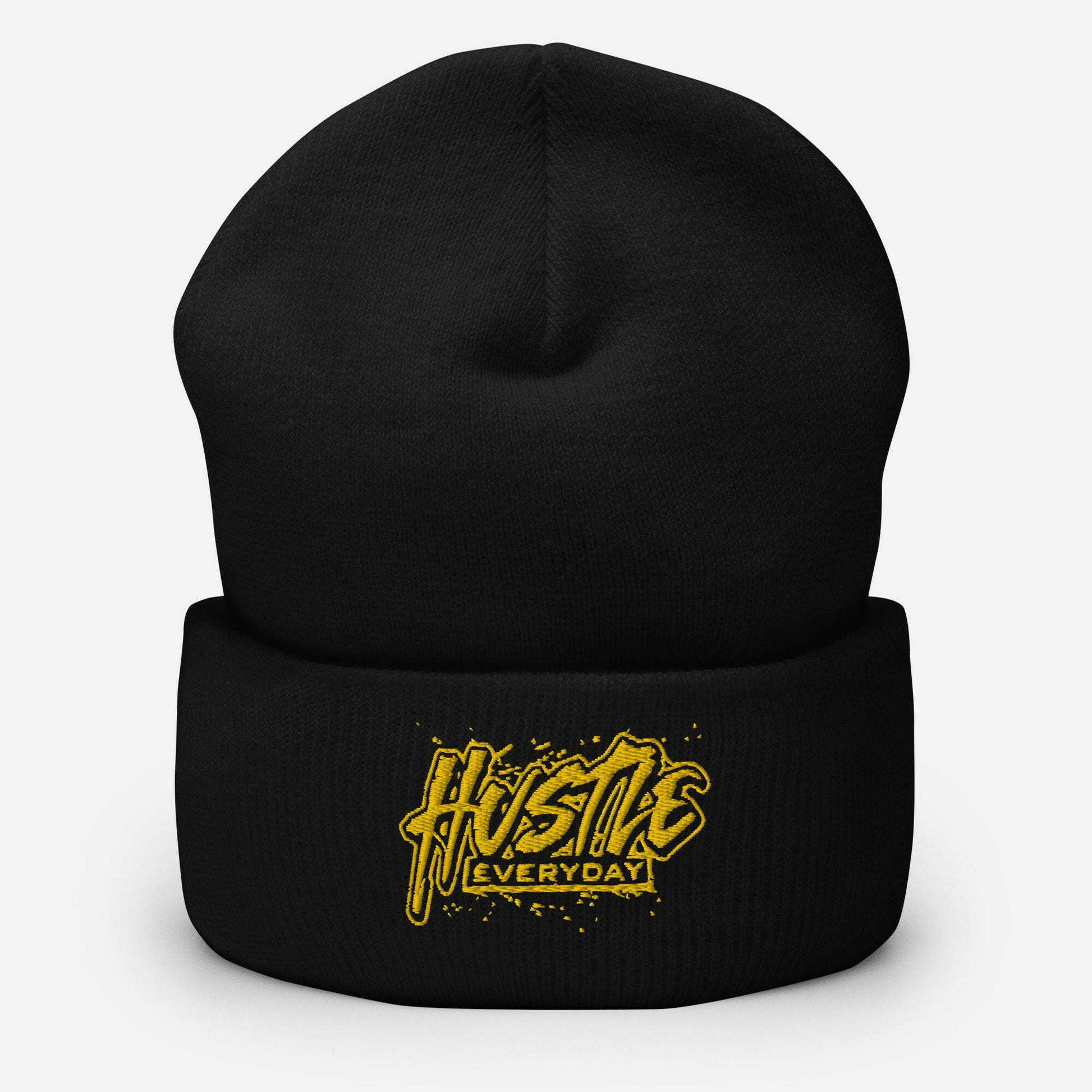 Gold Hustle £veryday Cuffed Beanie.