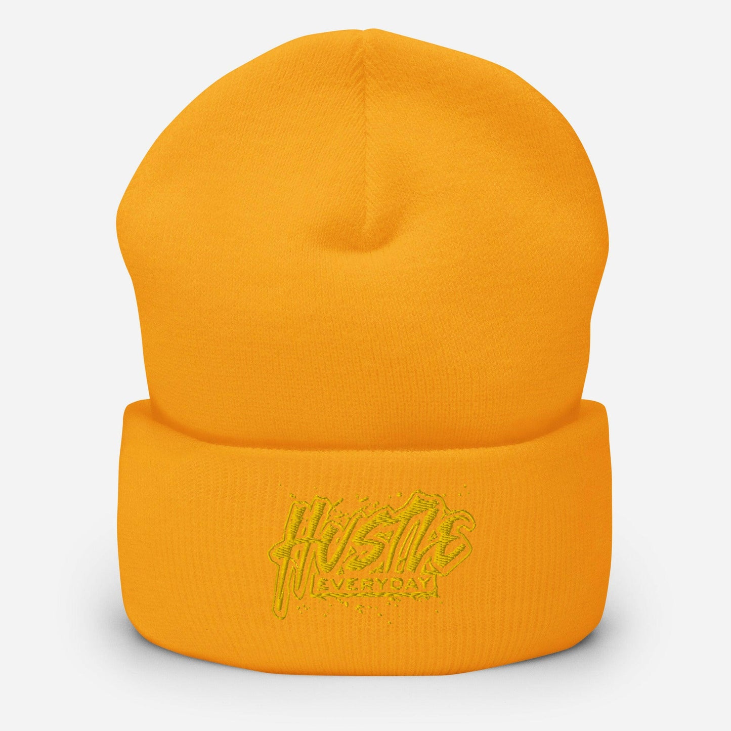 Gold Hustle £veryday Cuffed Beanie.