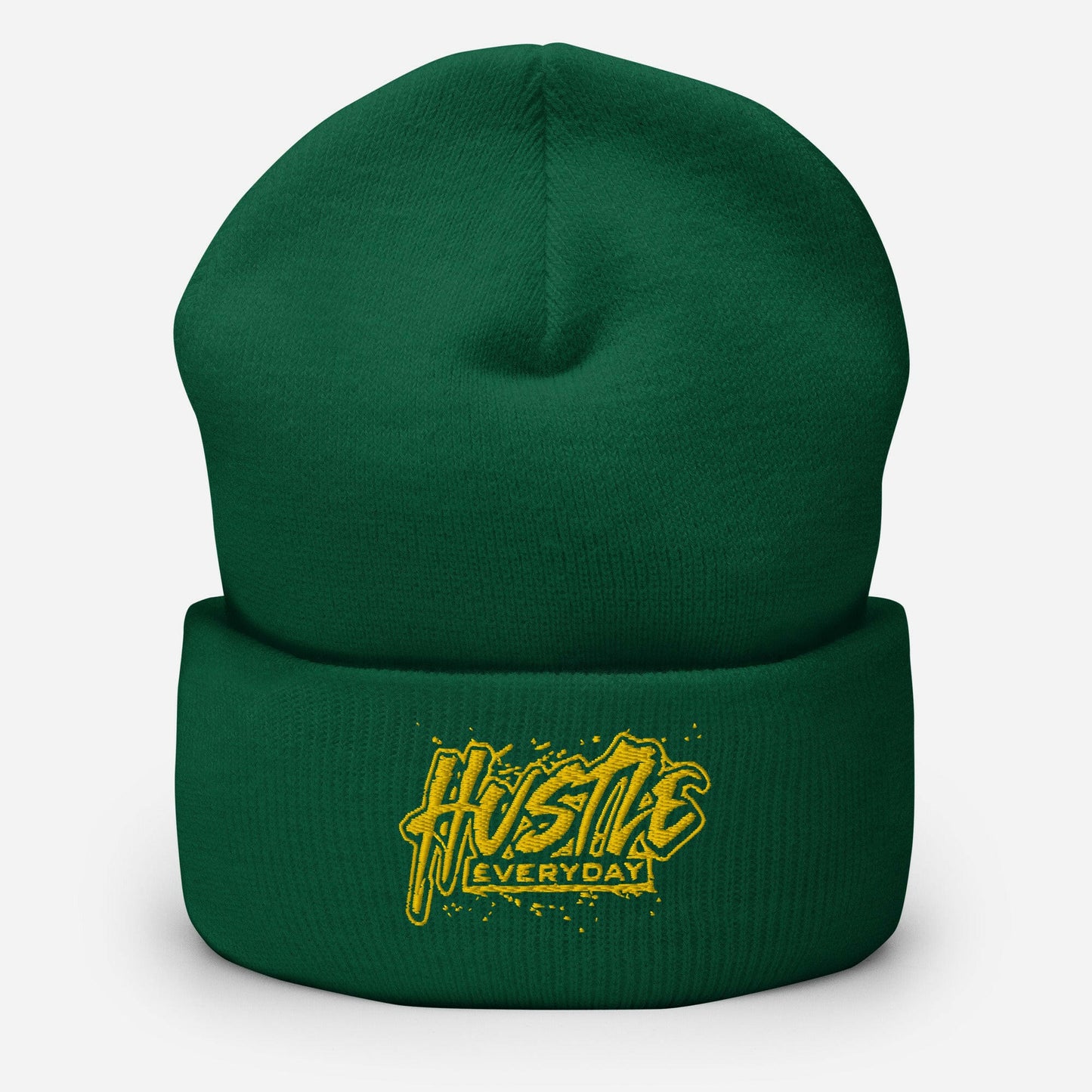 Gold Hustle £veryday Cuffed Beanie.