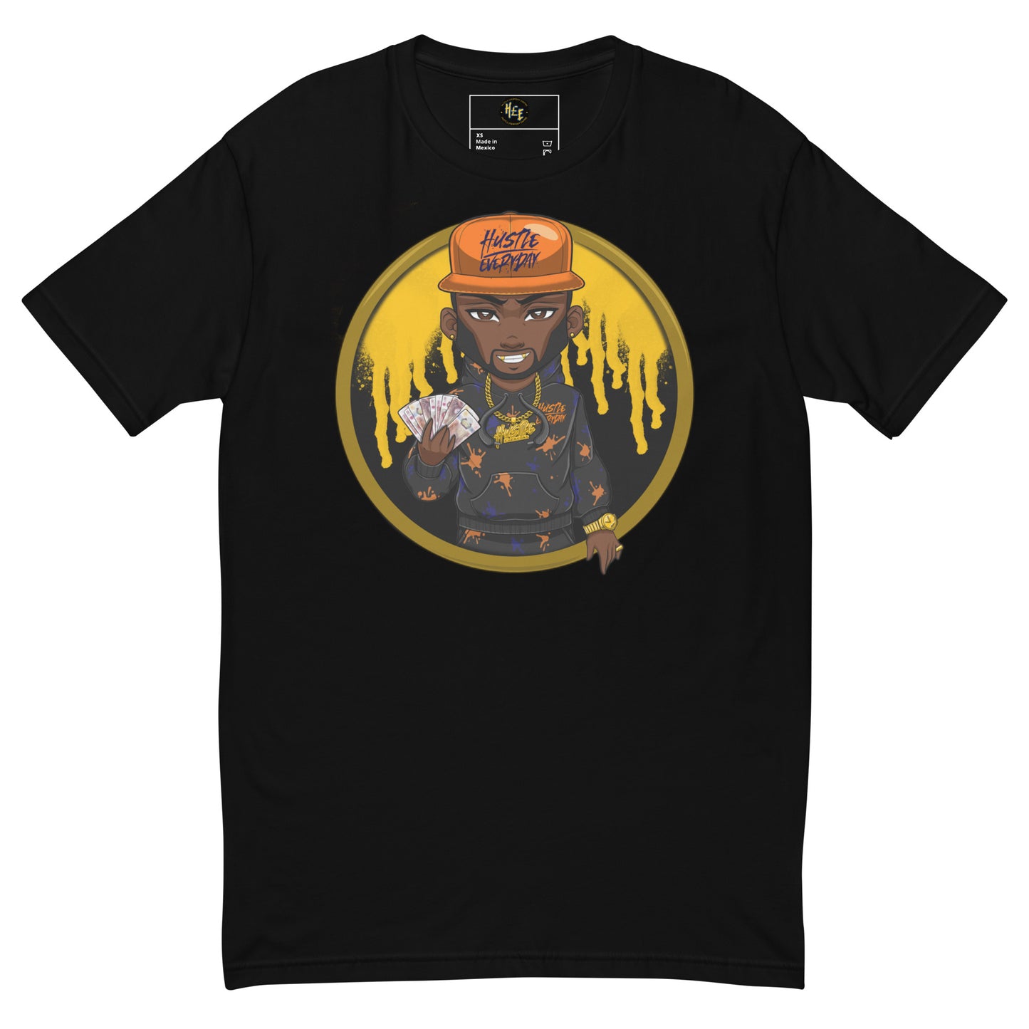 BLACK MALE EMBLEM TEE