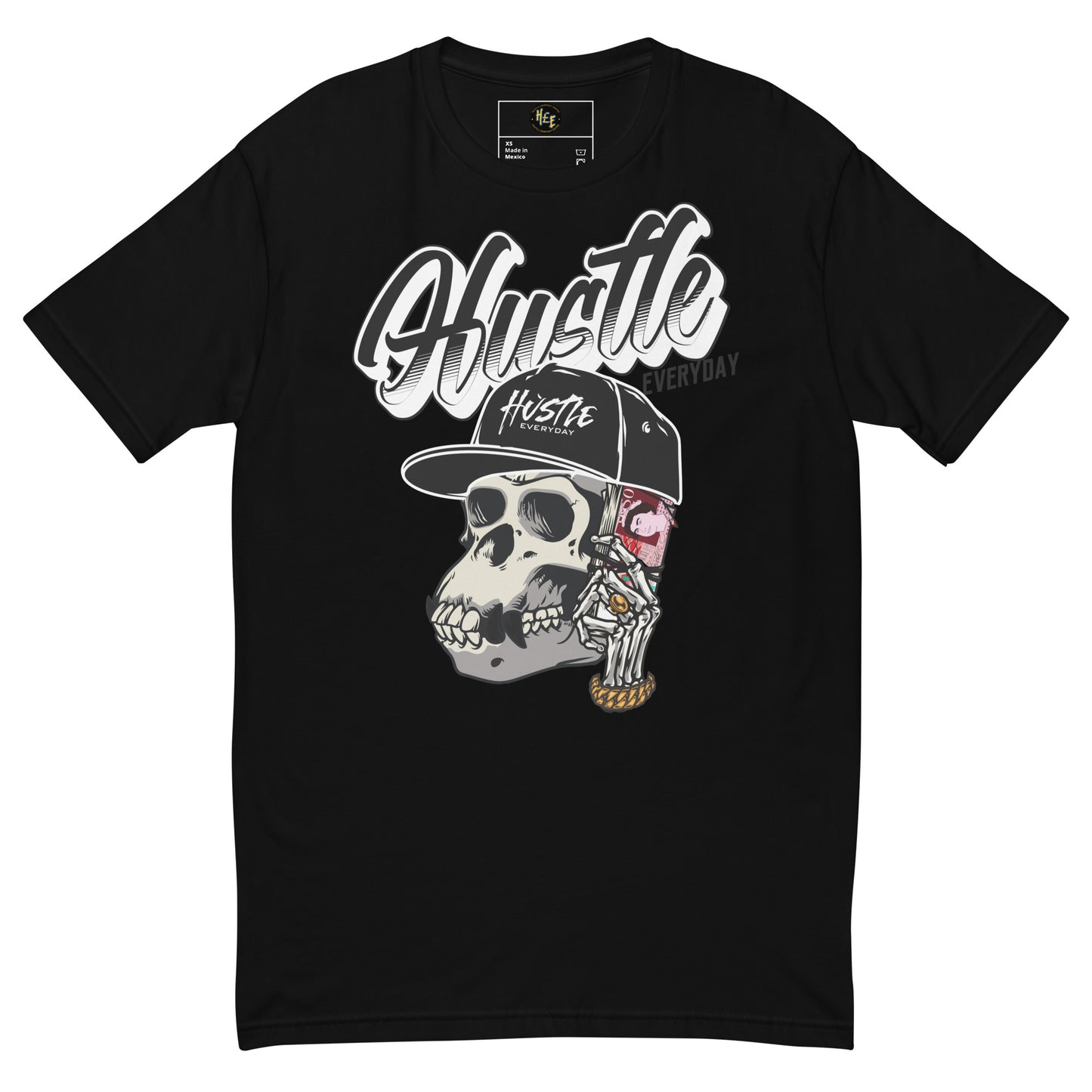 BLACK APE SKULLY H.£ TEE