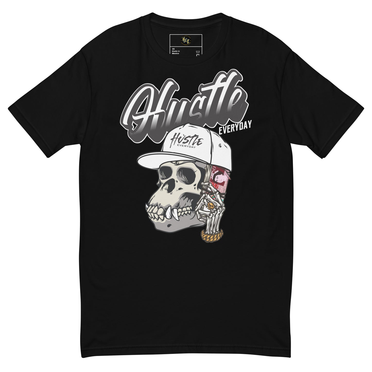 WHITE APE SKULL H.£ TEE