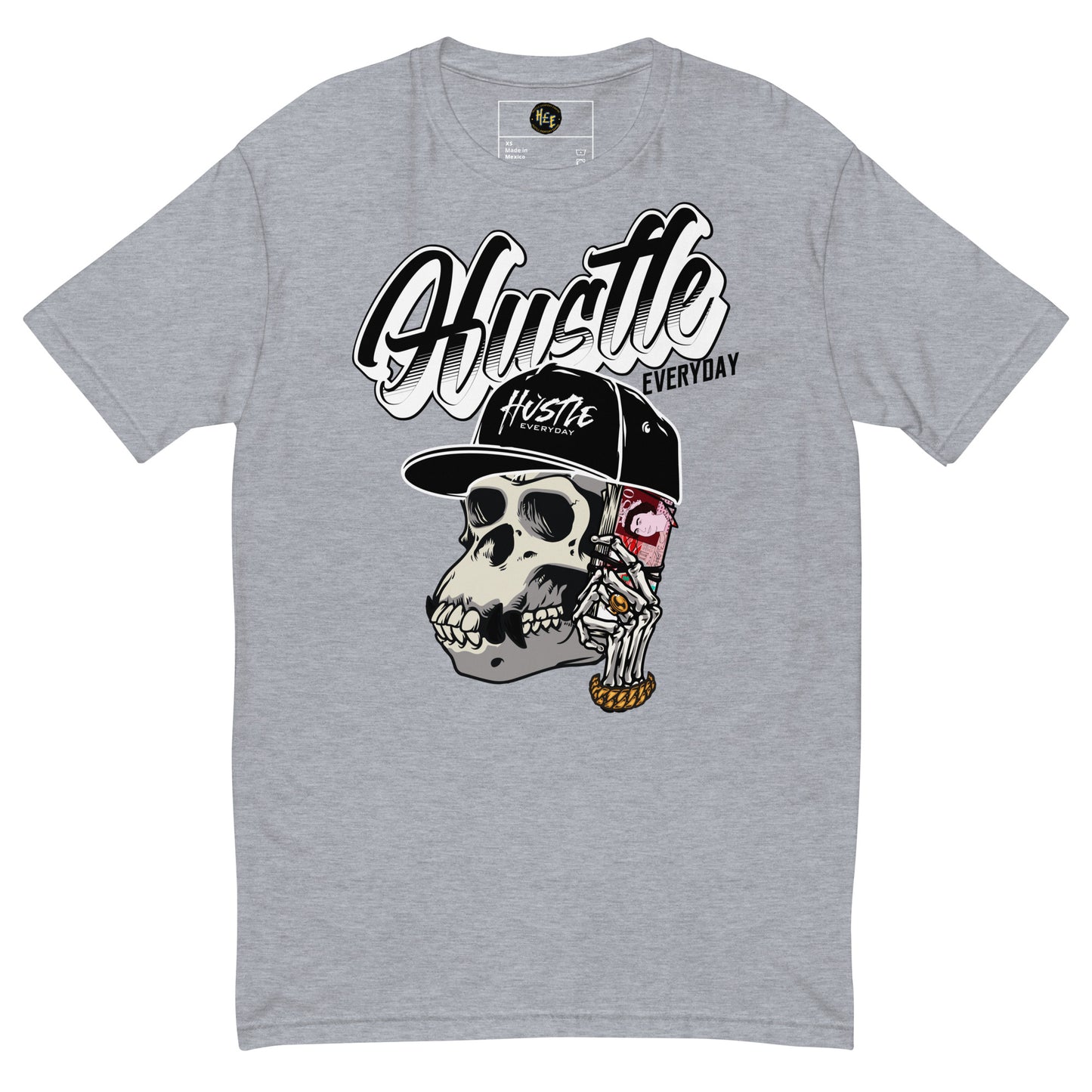 BLACK APE SKULLY H.£ TEE