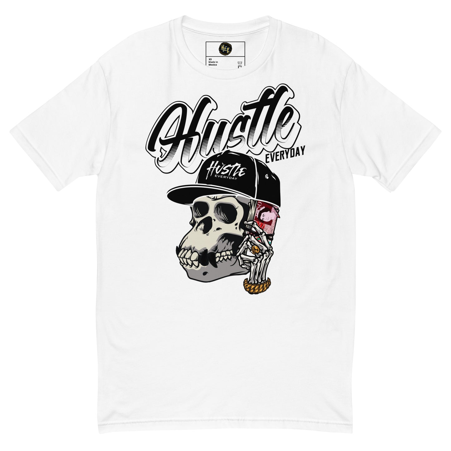 BLACK APE SKULLY H.£ TEE