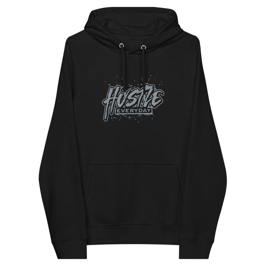 GREY LOGO H.£ HOODIE