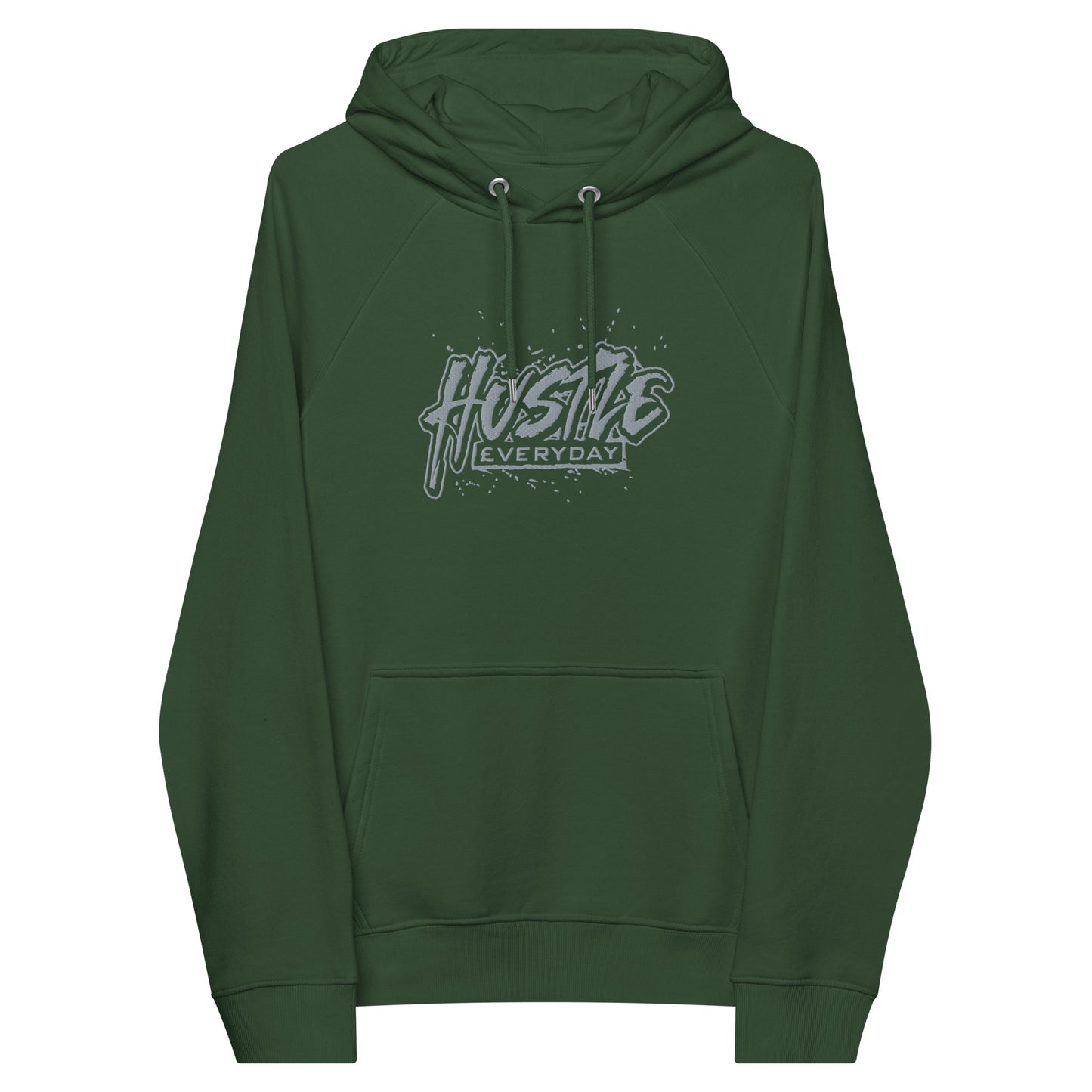 GREY LOGO H.£ HOODIE